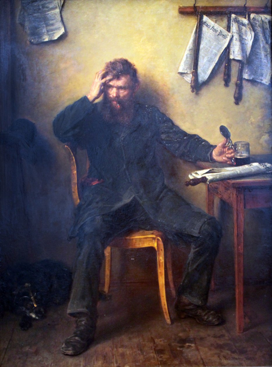 The Malcontent by Ludwig Knaus