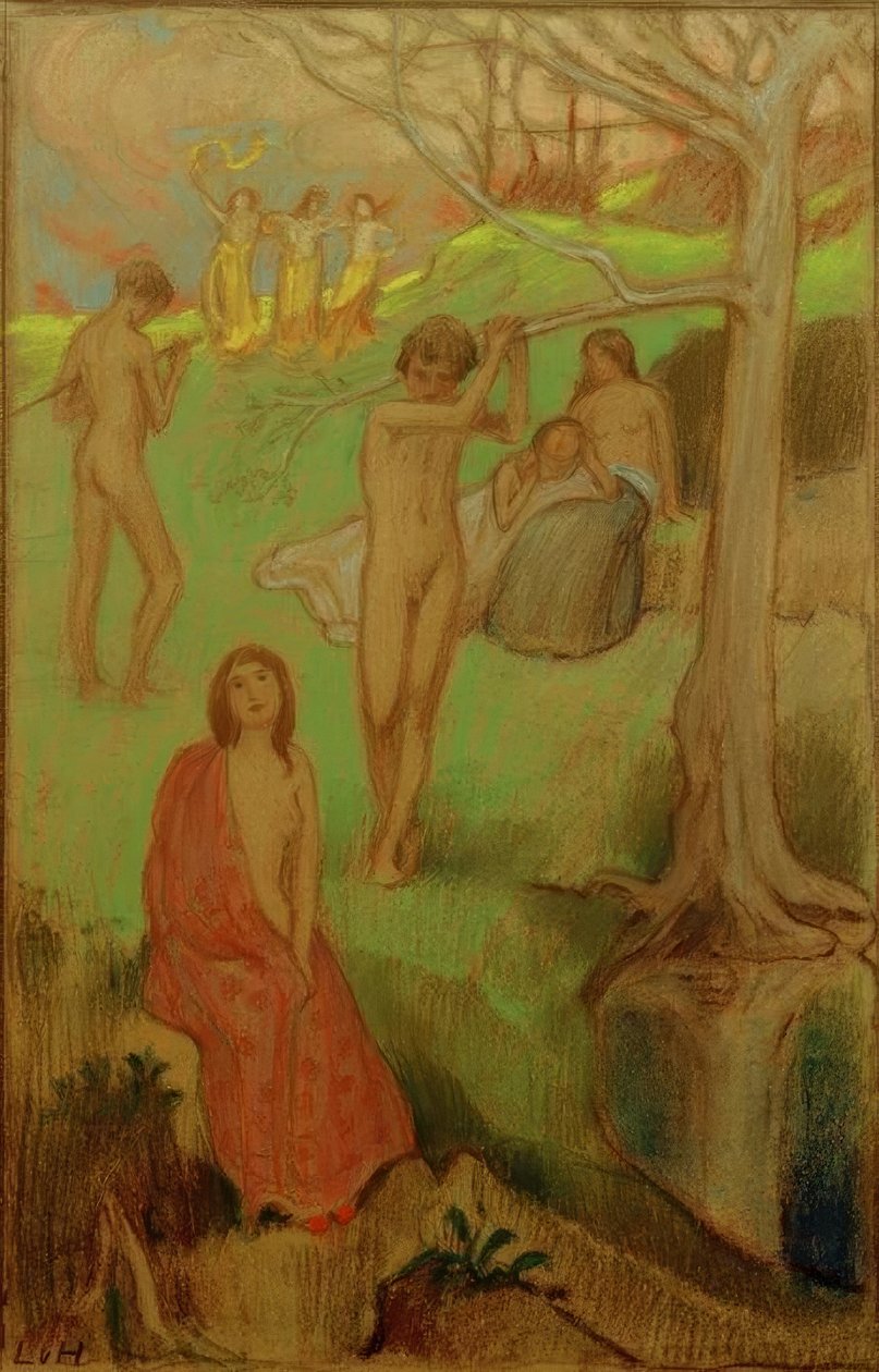 Spring by Ludwig von Hofmann