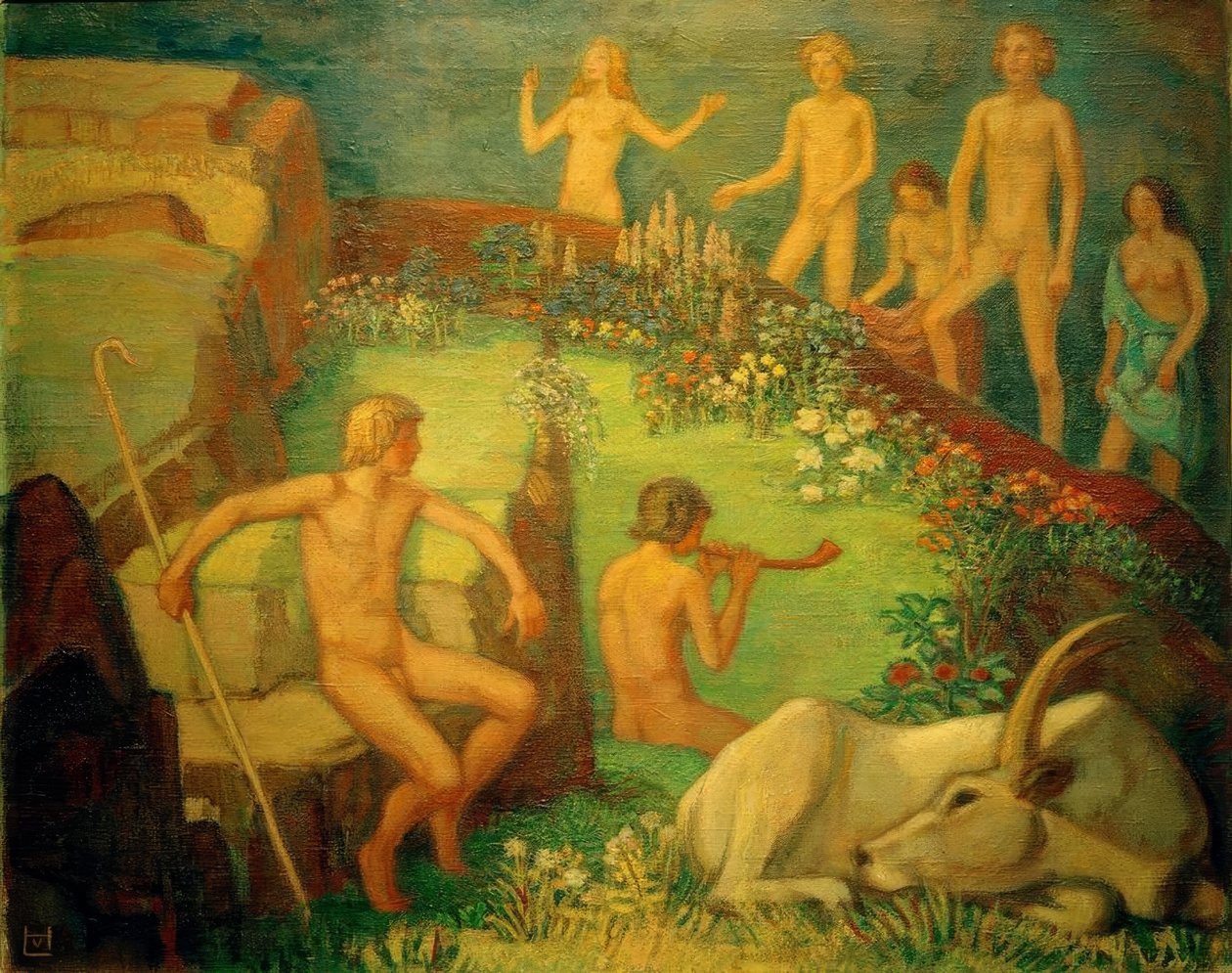Ritornello by Ludwig von Hofmann
