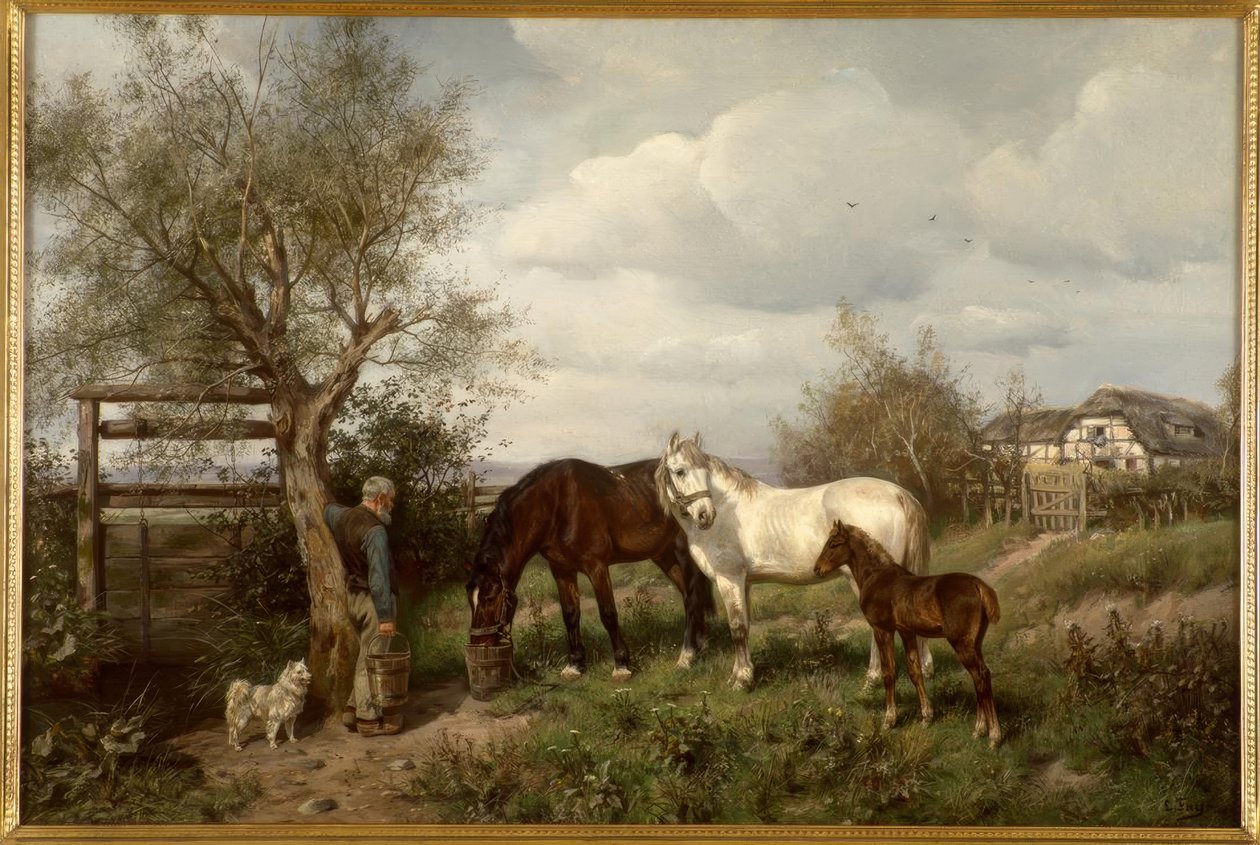 L. Fay, In the Countryside by Ludwig Fay