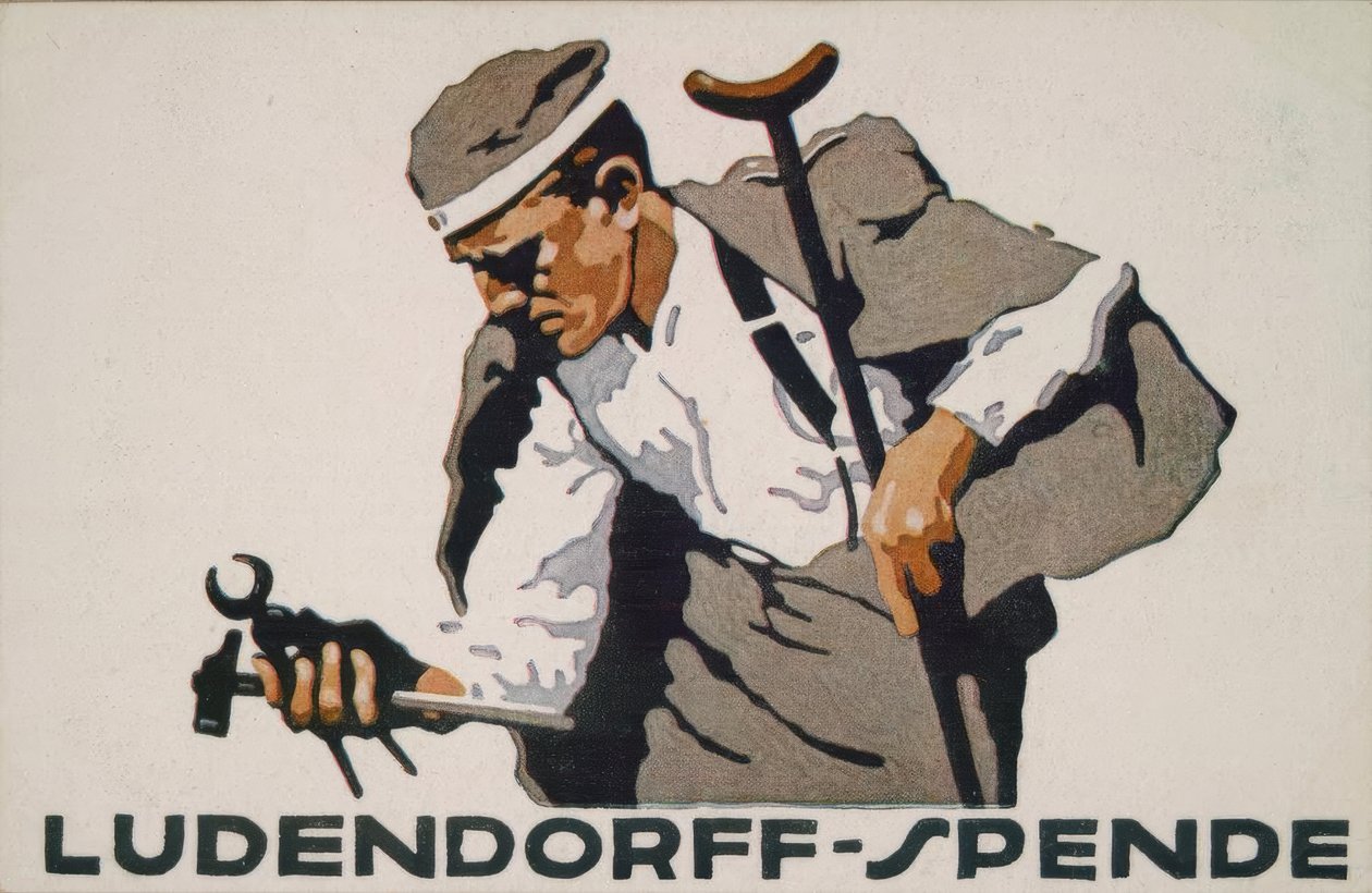 Ludendorff Donation for War Disabled by Ludwig Hohlwein