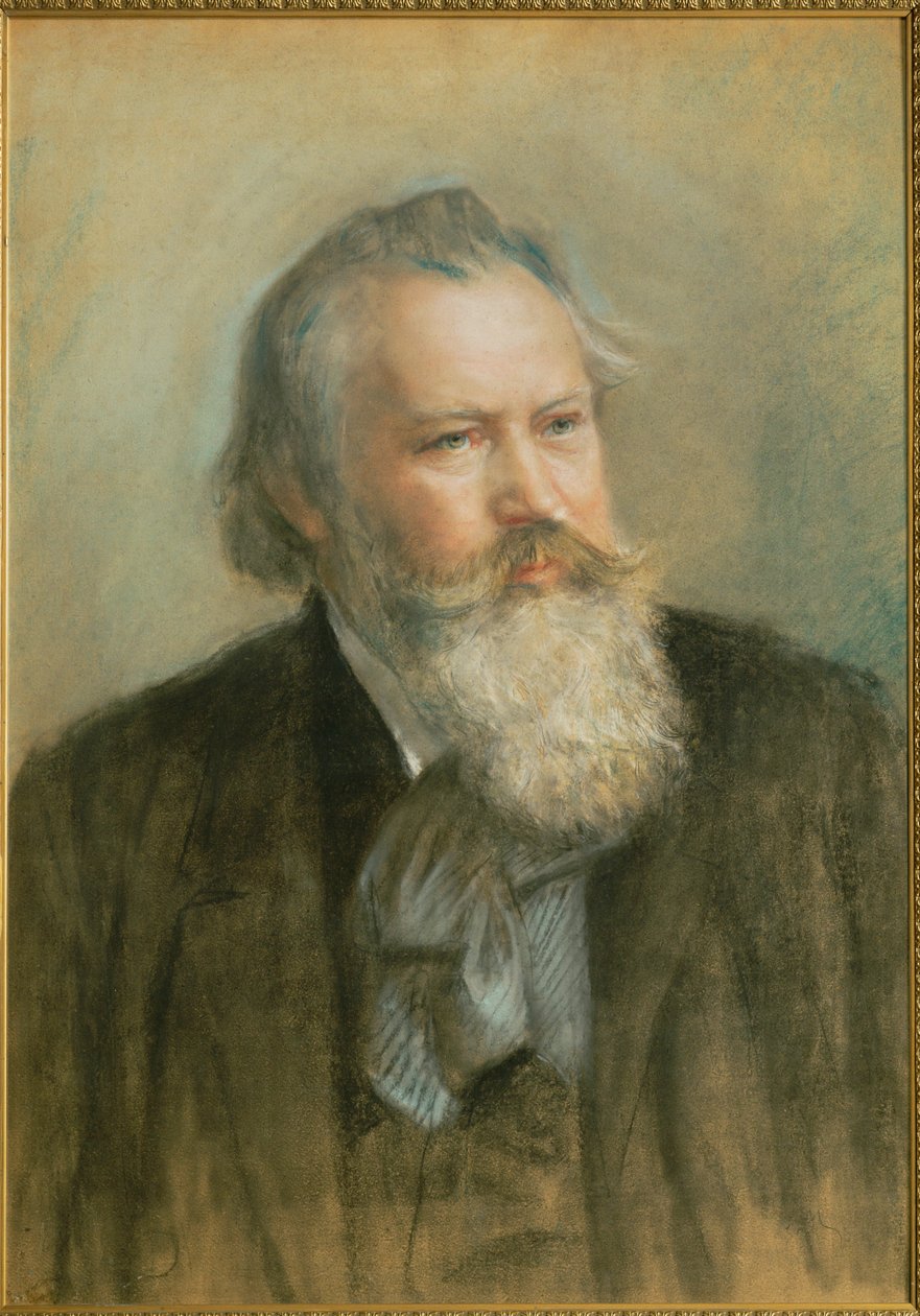 Johannes Brahms, Composer by Ludwig Michalek