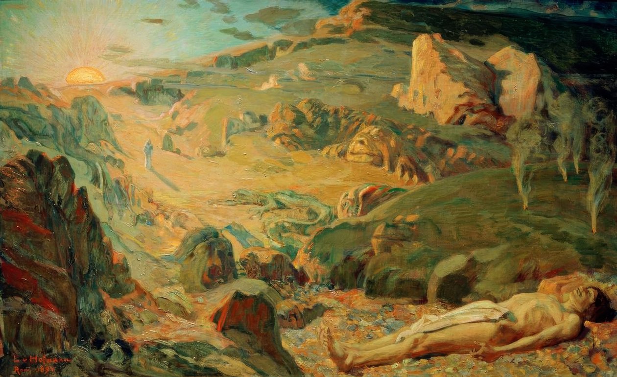 Valley of Terror by Ludwig von Hofmann