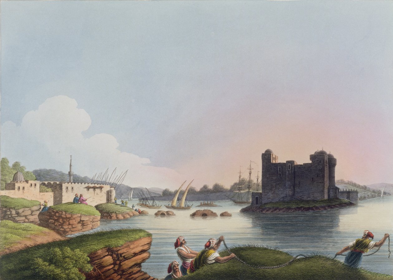 Port of Latachia, in Syria, from 