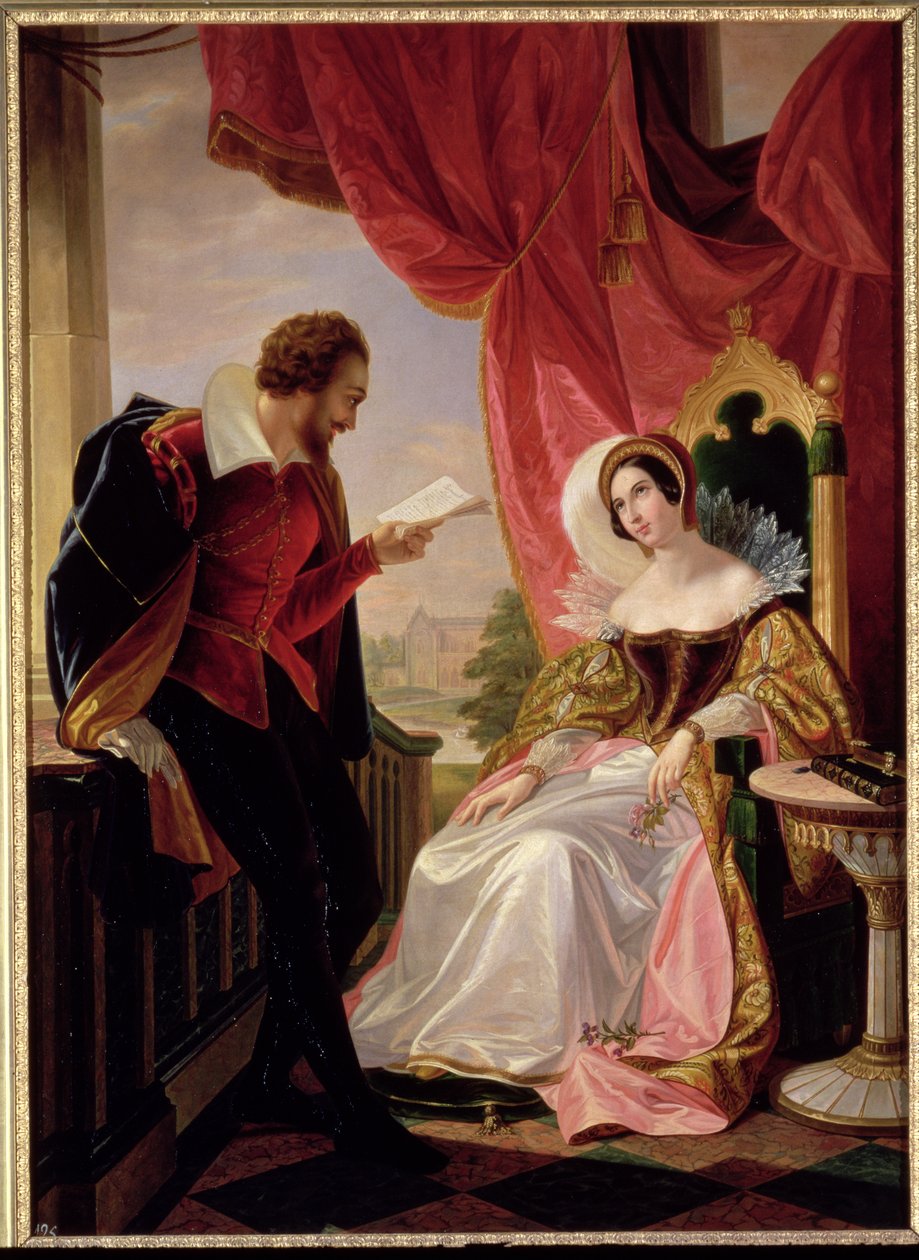 Torquato Tasso Reading a Poem to Leonora d