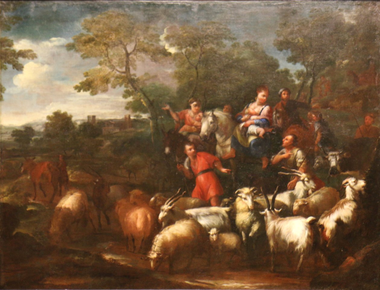 The Journey of Jacob by Luigi Garzi