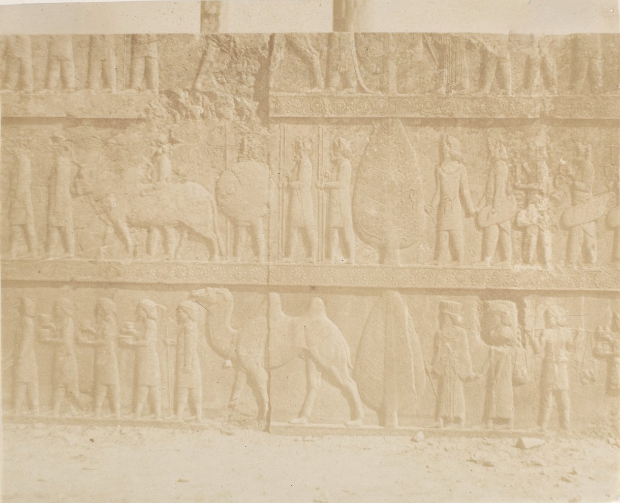 Procession on the Facade of the Great Staircase, 1858 by Luigi Pesce