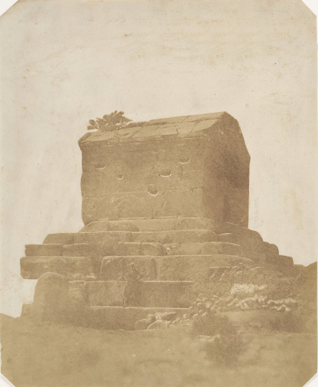 Tomb of Cyrus at Pasargadae by Luigi Pesce