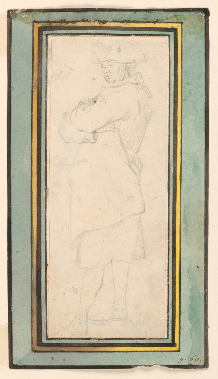 A Standing Man by Luigi Vanvitelli