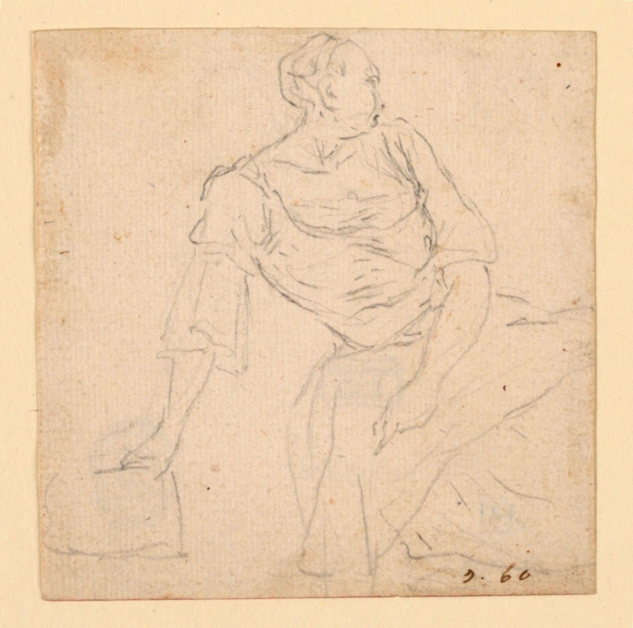 Seated Woman by Luigi Vanvitelli