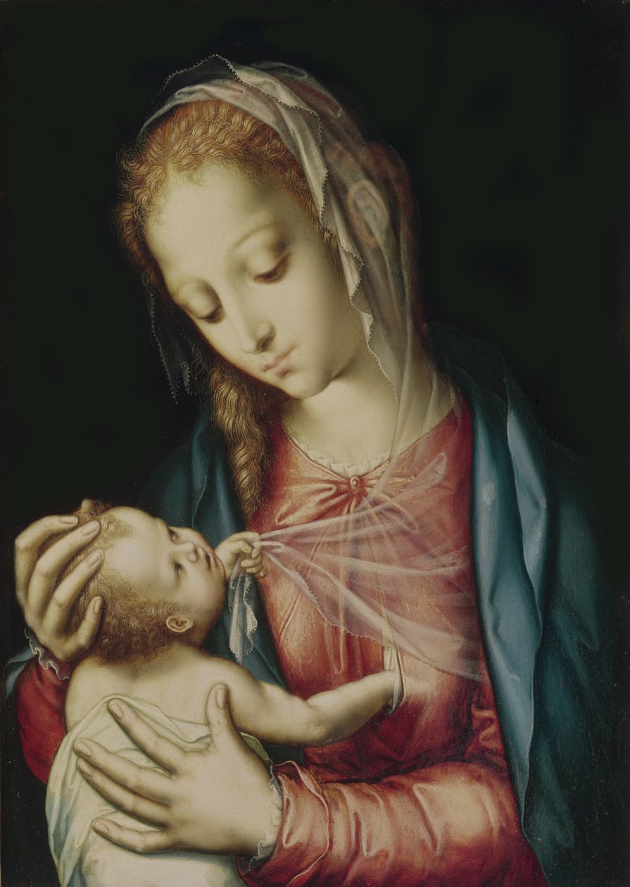 The Virgin and Child by Luis de Morales