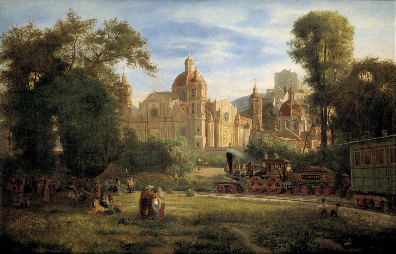 The Collegiate Church of Guadalupe by Luis Coto