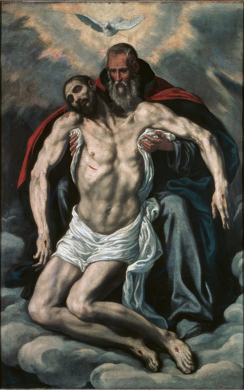 The Holy Trinity by Luis Tristán