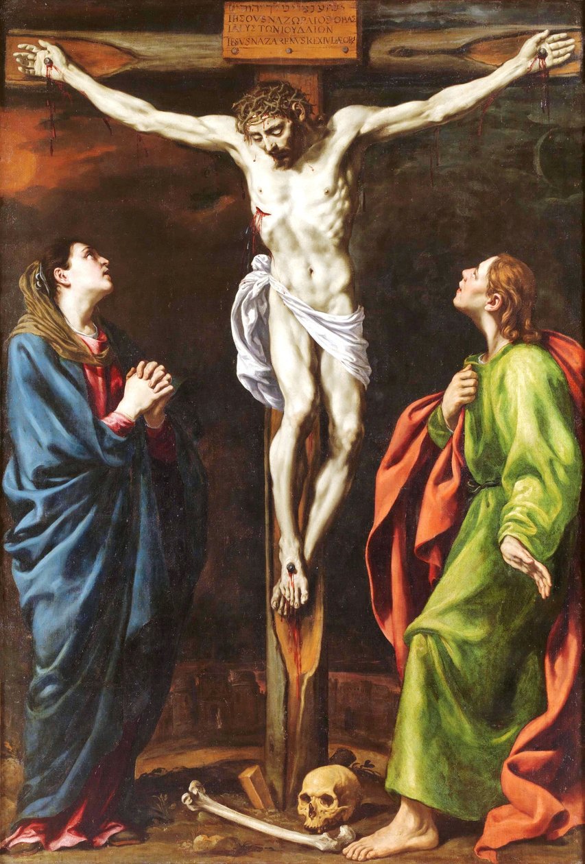 The Crucifixion by Luis Tristán