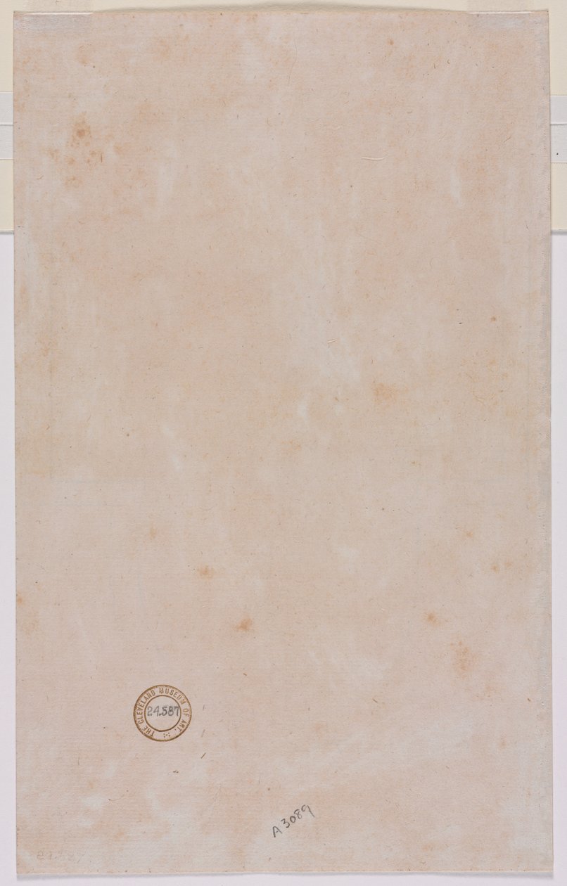 Architectural Plan verso by Luzio Romano