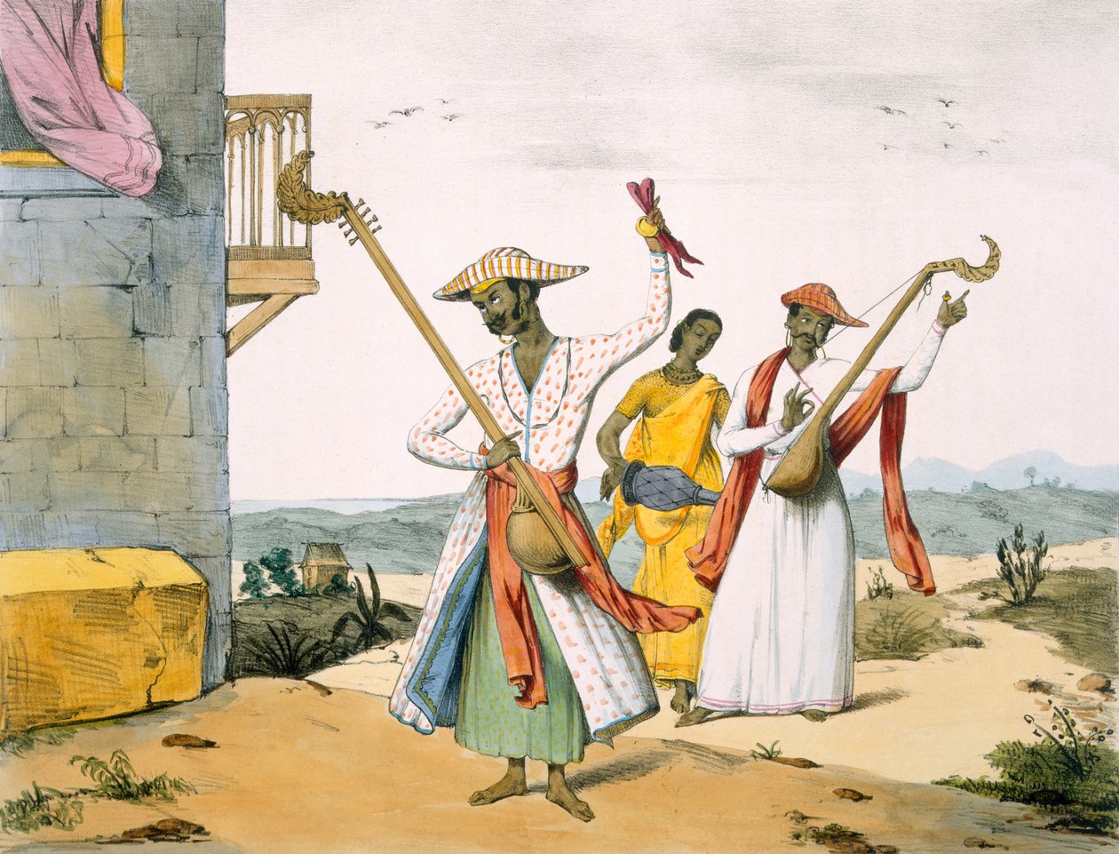 Travelling Singers by M.E. Burnouf