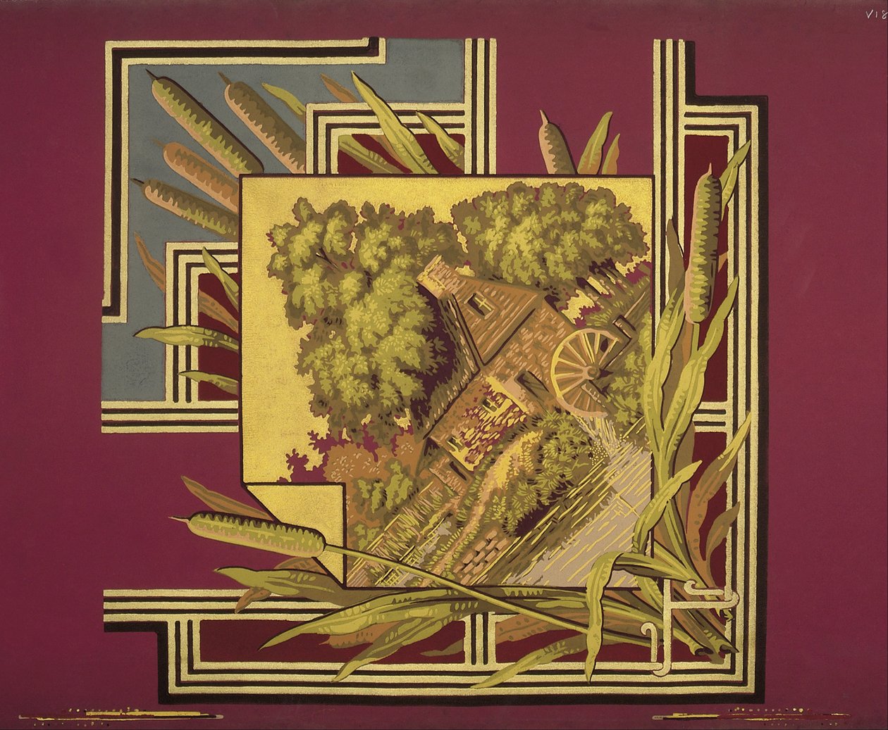 Ceiling Border by M.H. Birge and Sons Co.