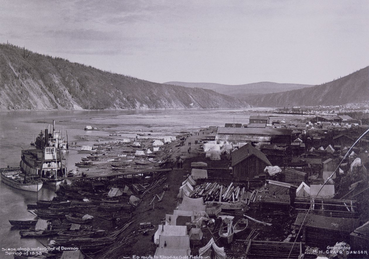 Dawson City in Spring by M.H. Craig