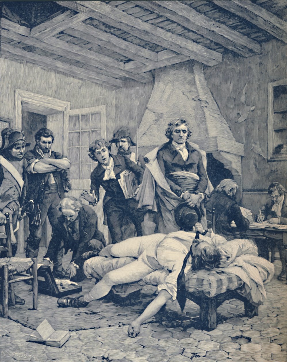 The Death of Pichegru by M. Haider
