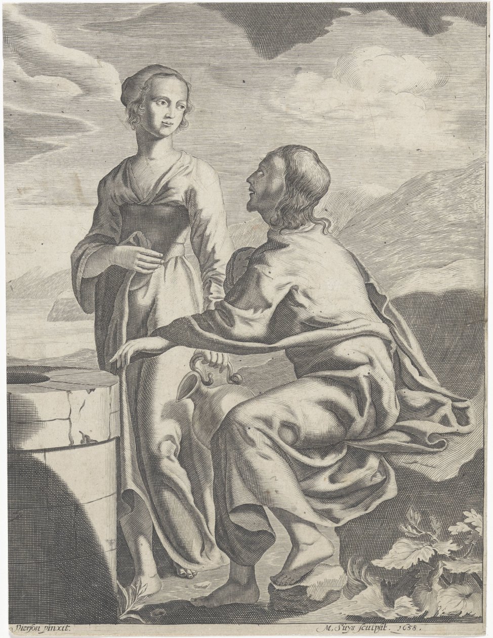 Christ and the Samaritan Woman by M. Suys