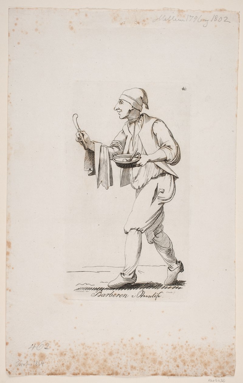 The Barber in Steenløse by M. W. Schmith