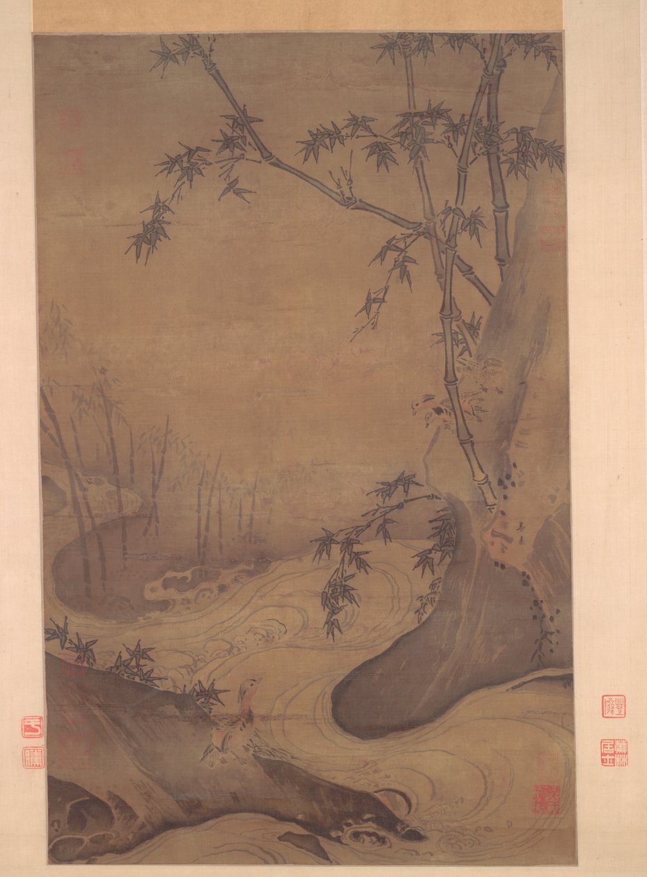 Bamboo and Ducks by a Rushing Stream by Ma Yüan