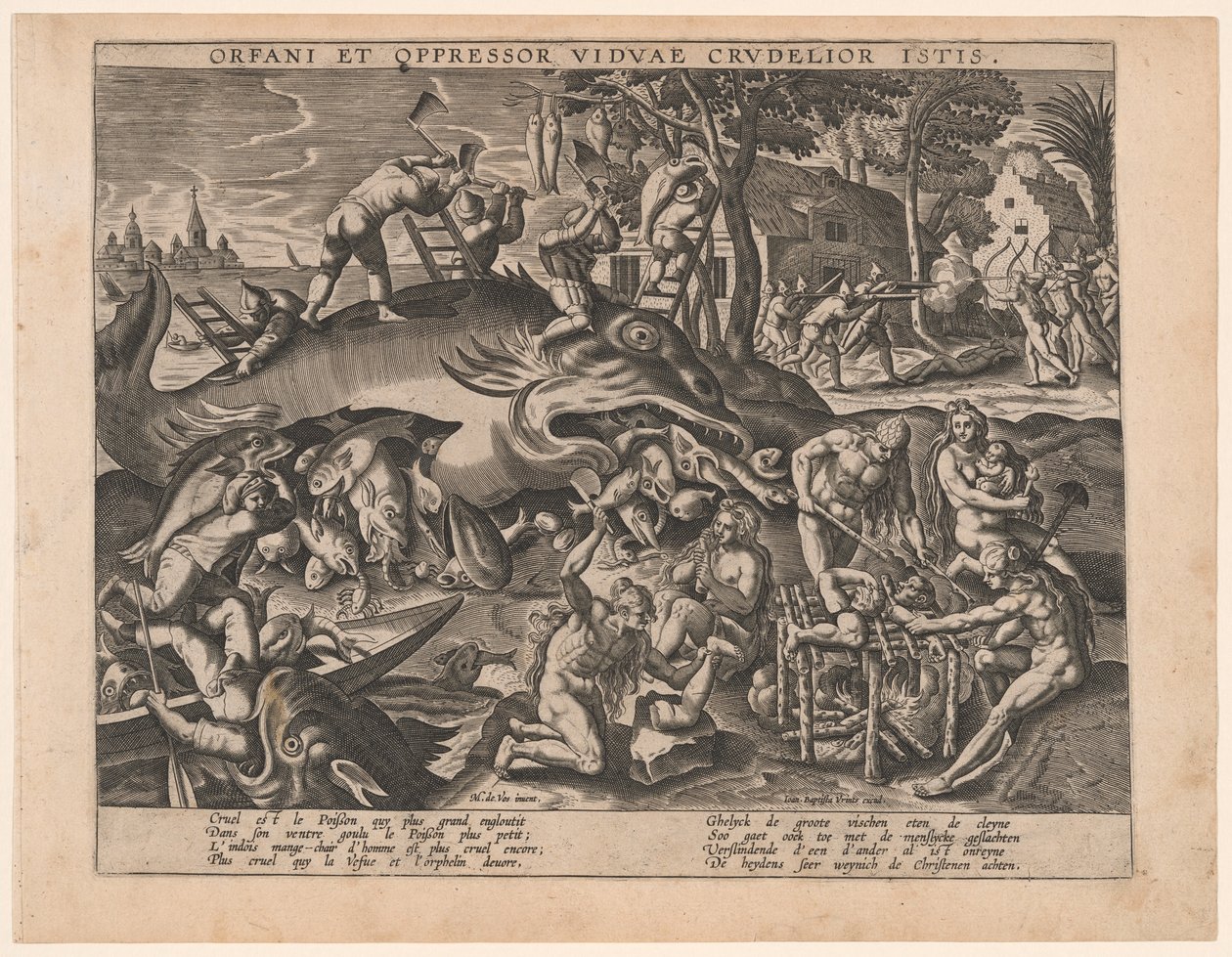 The Big Fish Eat the Small by Maarten de Vos