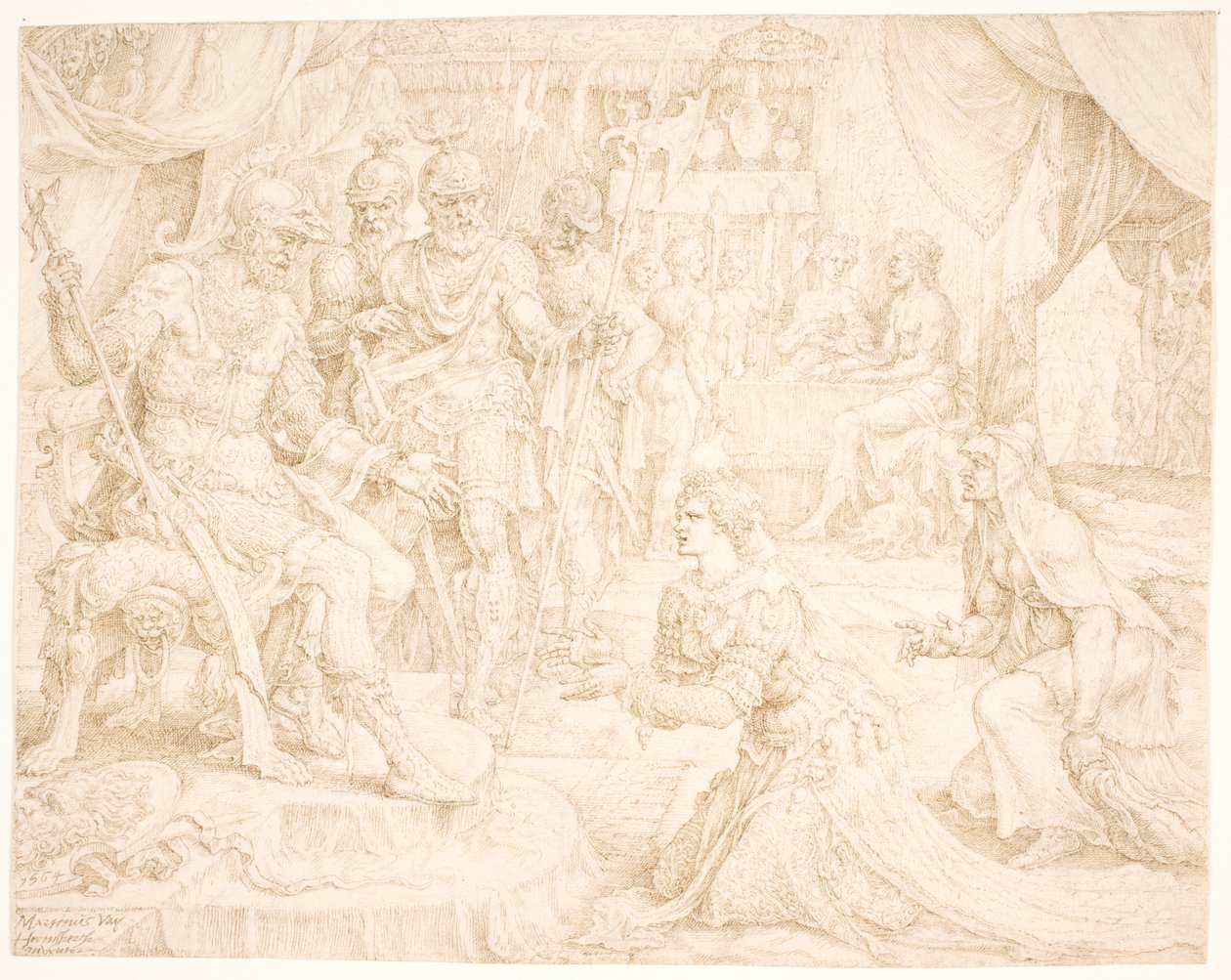 Judith before Holofernes by Maarten van Heemskerck
