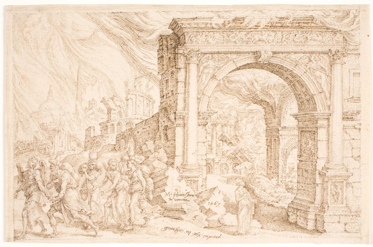 The Destruction of Sodom by Maarten van Heemskerck