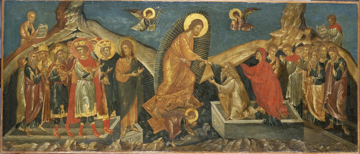 The Descent of Christ into Hell by Macedonian School