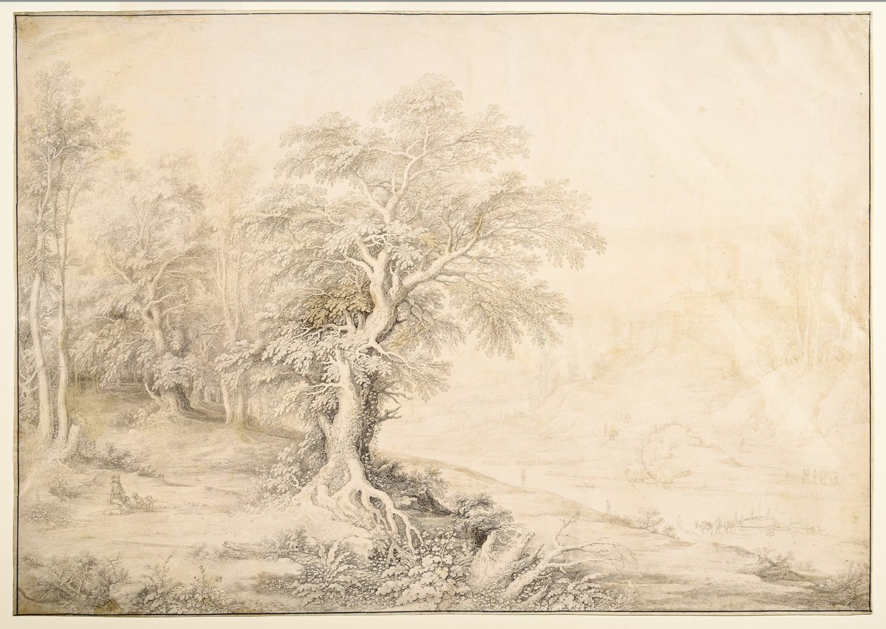 River Landscape by Maerten de Cock