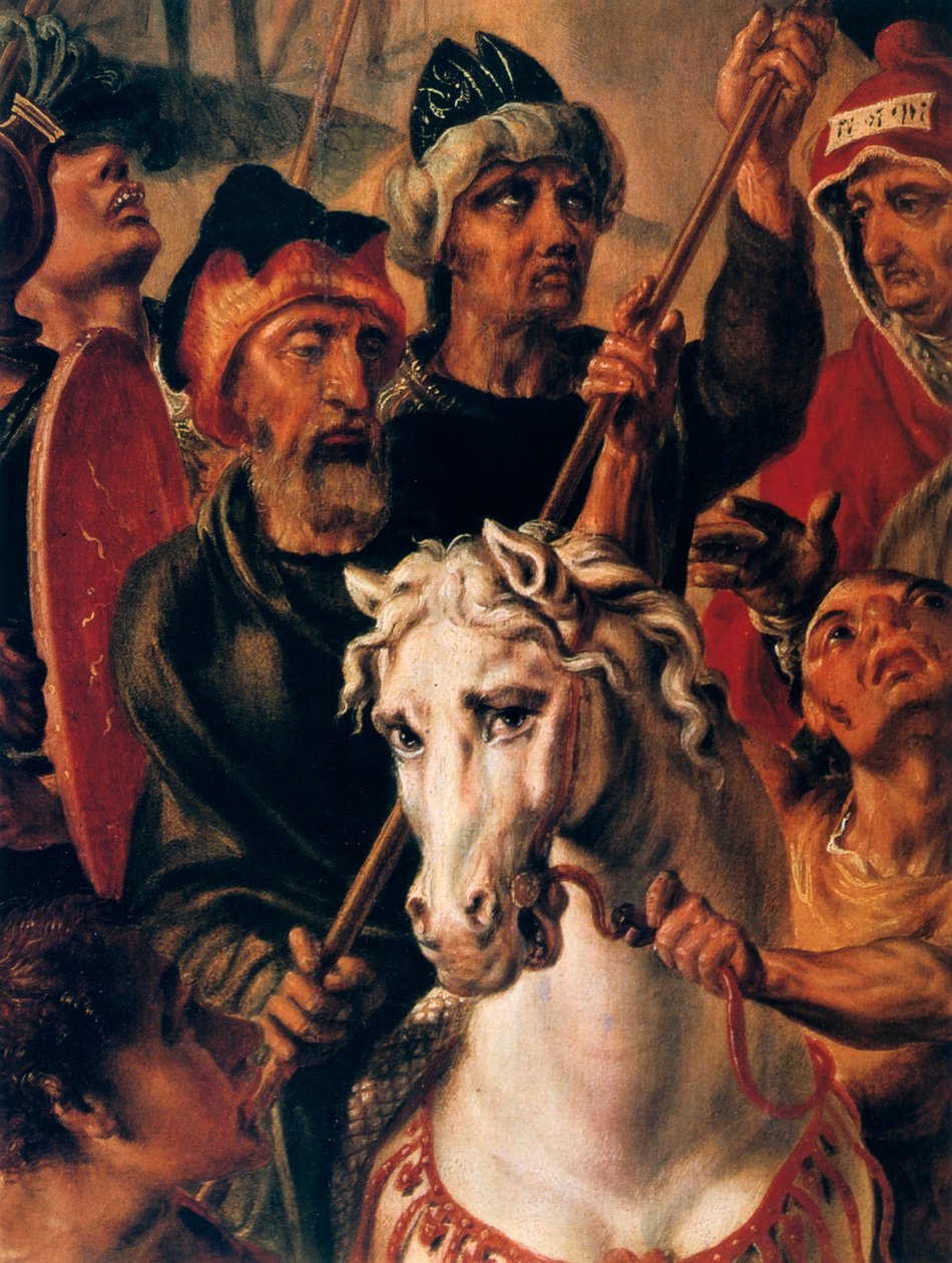 Calvary (detail) by Maerten van Heemskerck