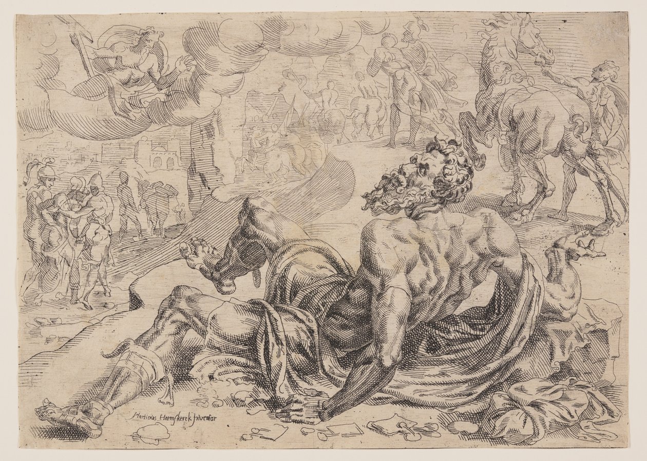 The Conversion of Saul by Maerten van Heemskerck