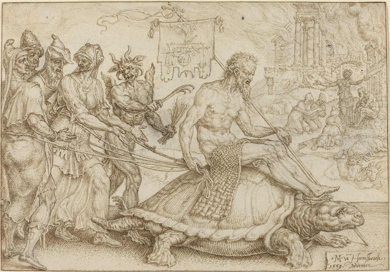 The Triumph of Job by Maerten van Heemskerck