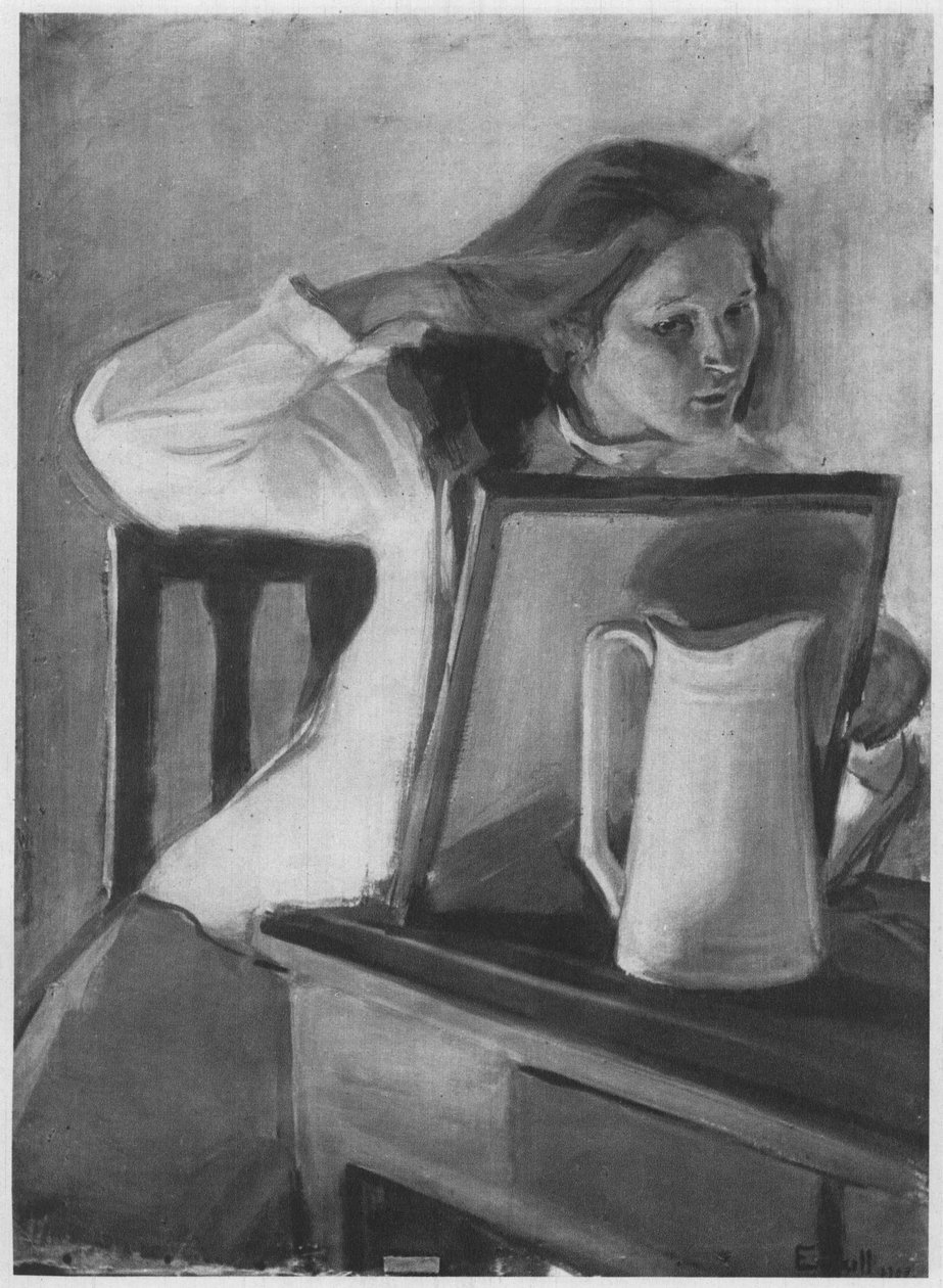 In Front of the Mirror by Magnus Enckell