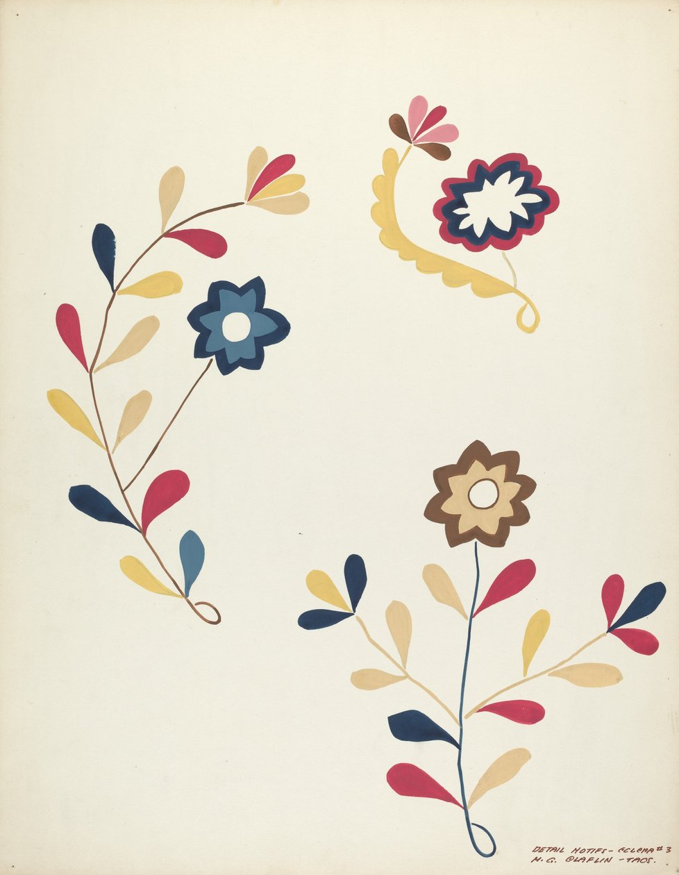 Design from Proposed Portfolio, 1935-1942 by Majel G. Claflin