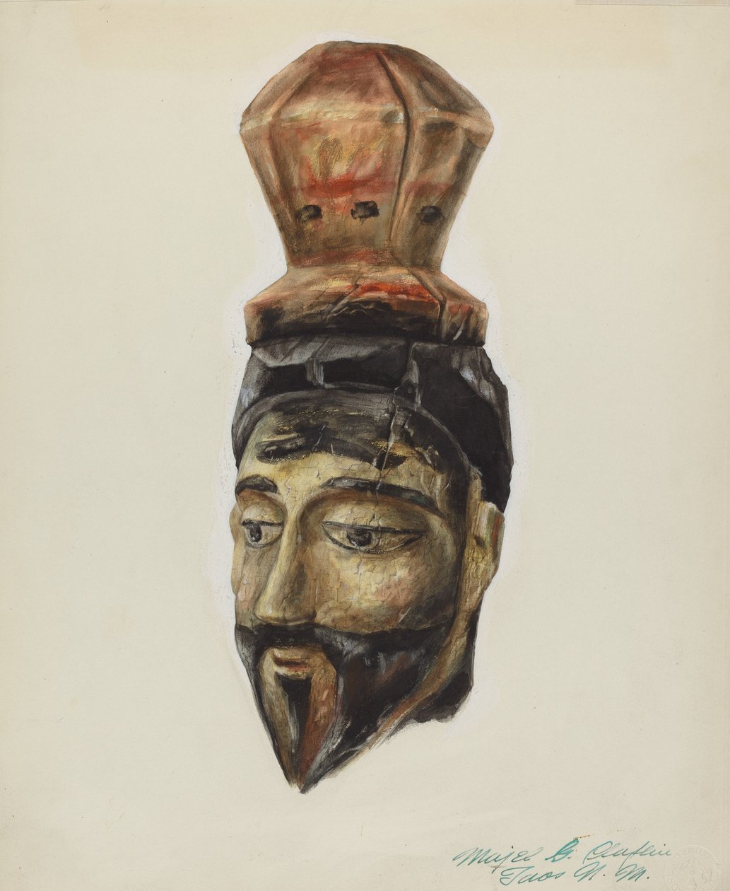 Head of San Jose by Majel G. Claflin