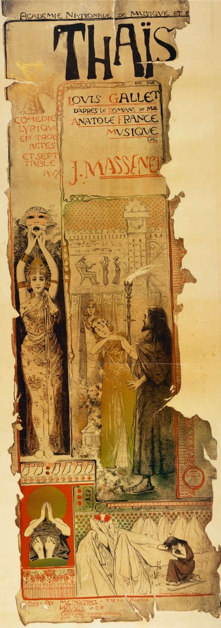 Thais, Opera by Jules Massenet by Manuel Orazi
