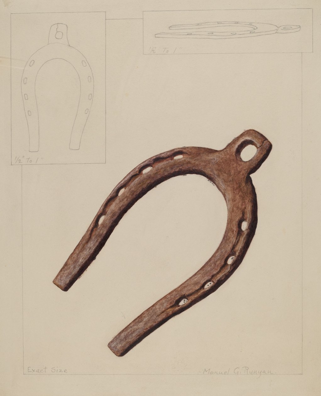 Mule Shoe by Manuel G. Runyan
