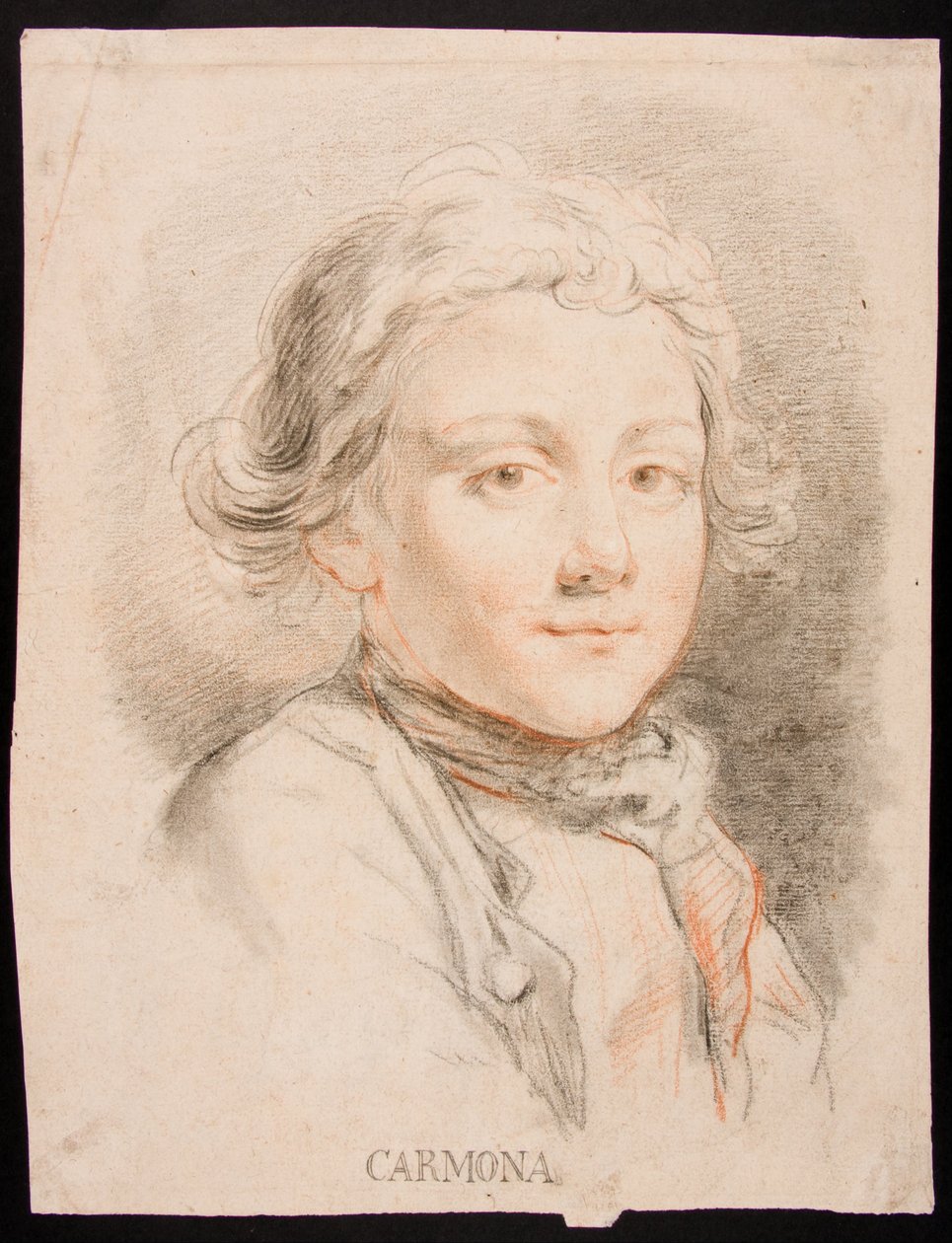 Portrait of a Boy by Manuel Salvador Carmona