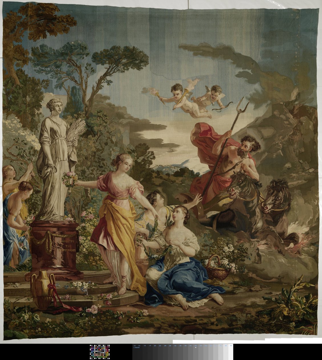 The Rape of Proserpina by Manufacture Royale des Gobelins