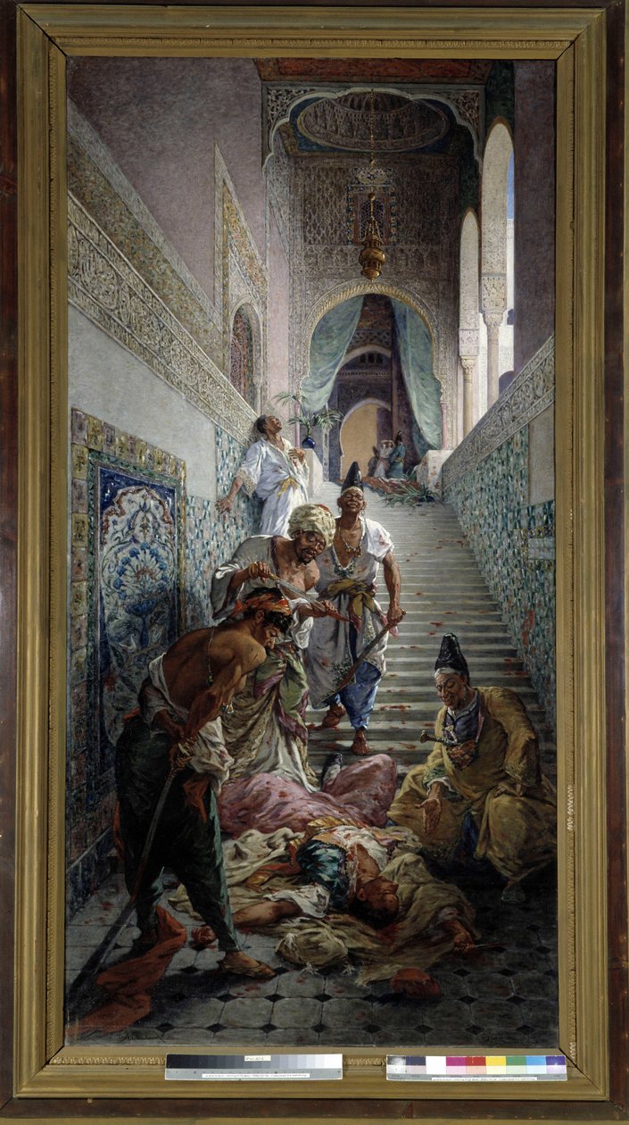 A Drama in the Seraglio by Marc Alfred Chataud