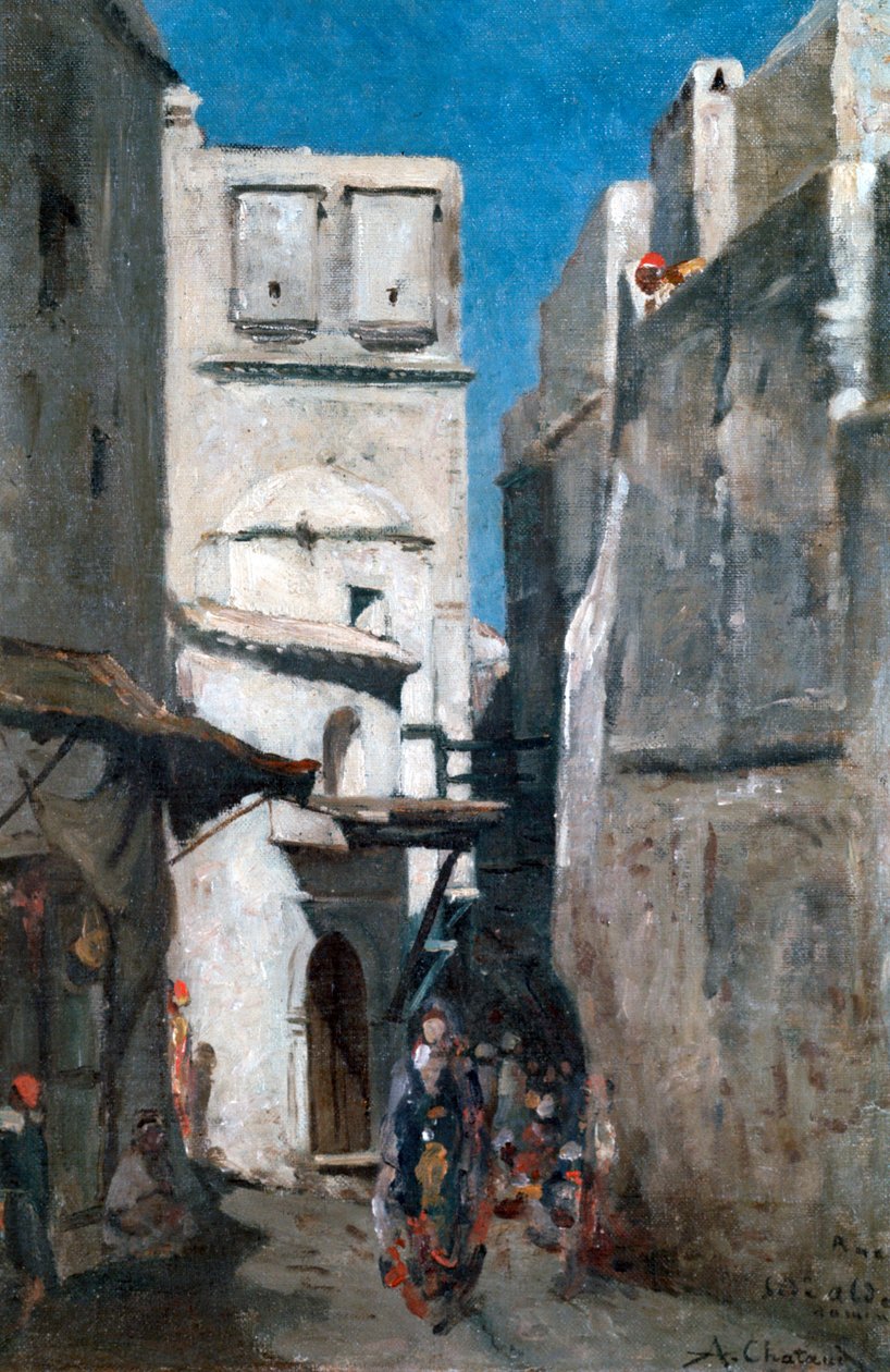 Street in Algiers by Marc Alfred Chataud