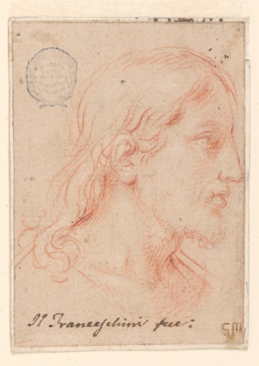 Head of Christ by Marc Antonio Franceschini