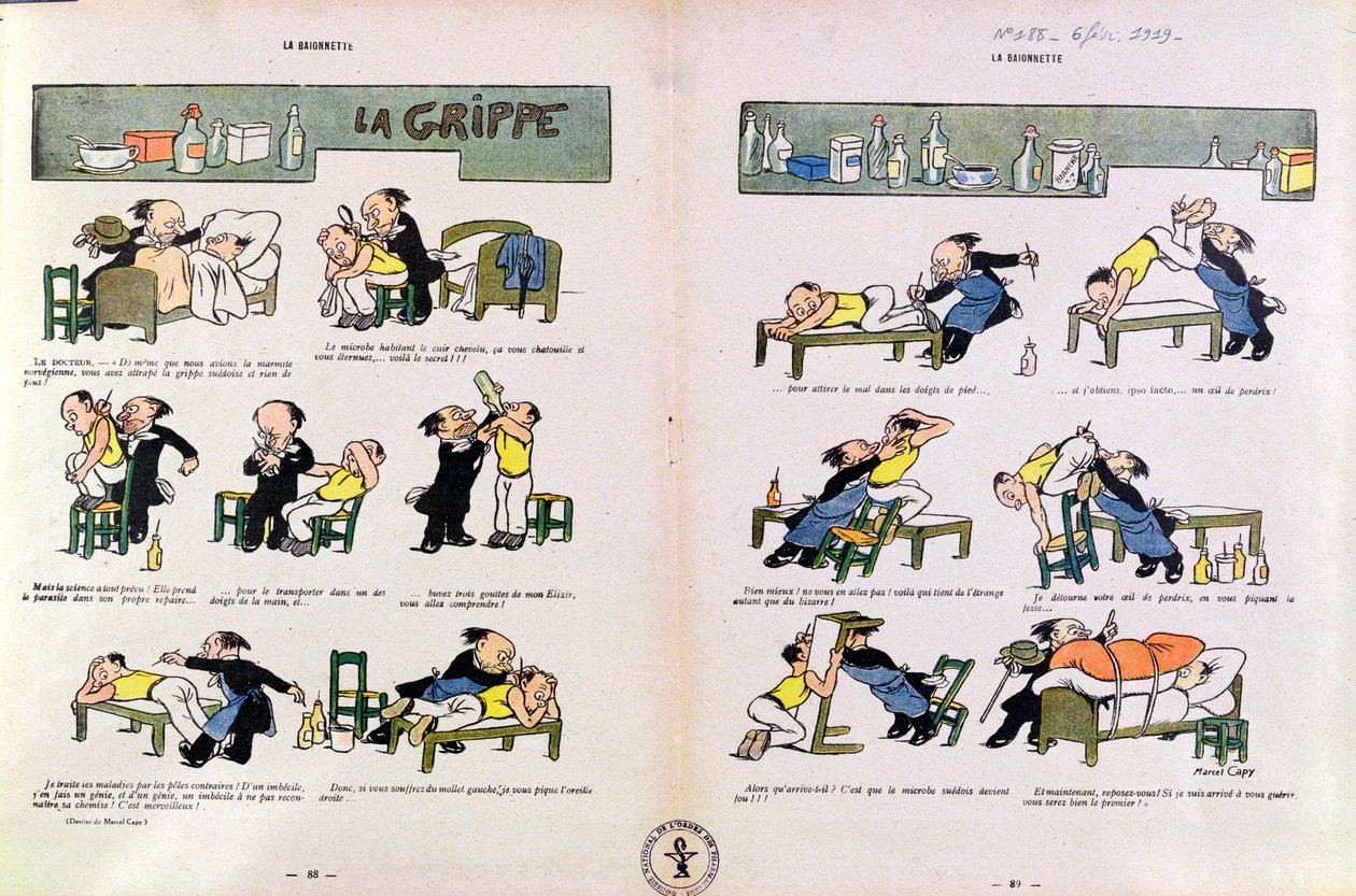 The Spanish Flu, from 