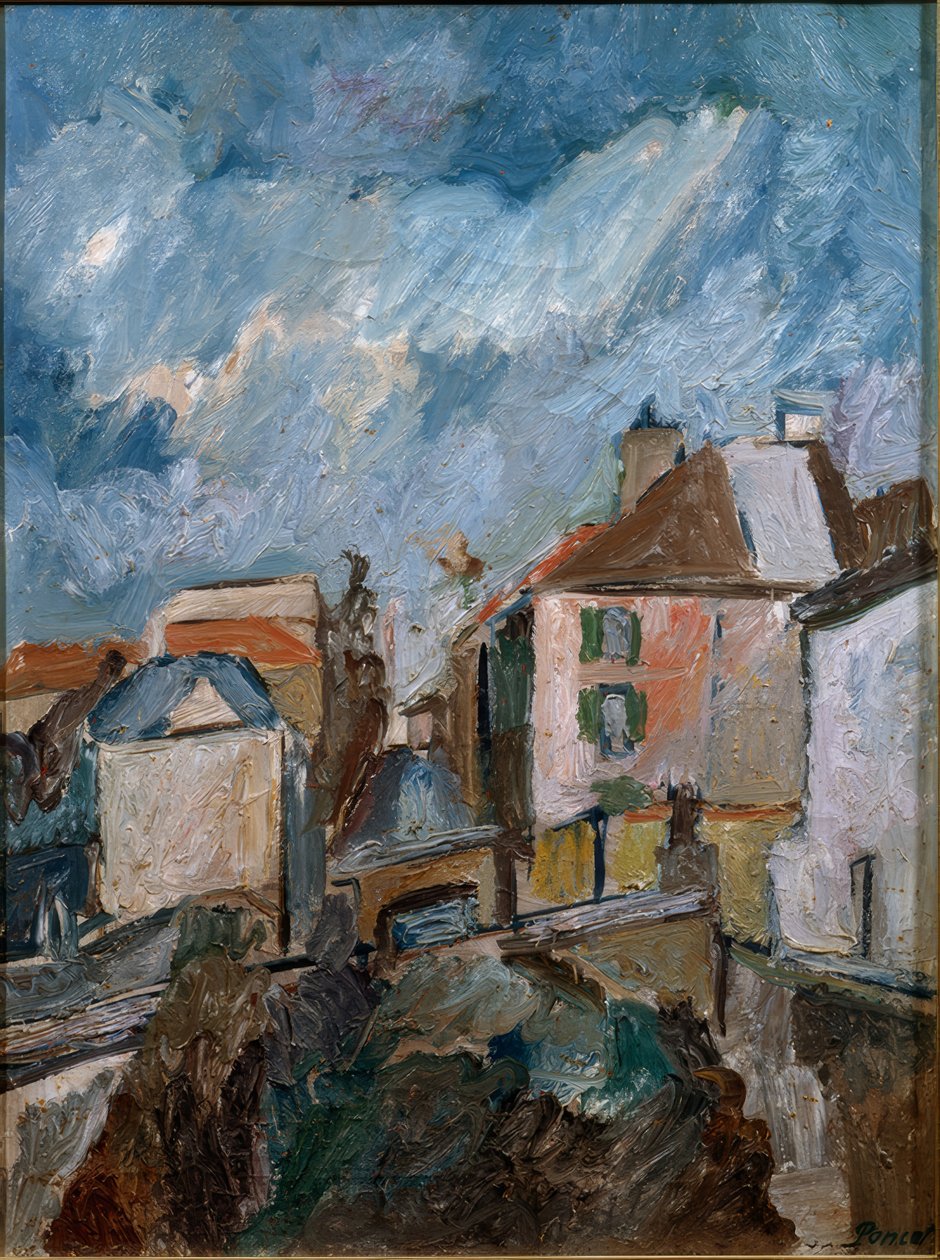 The Mareil Street by Marcel Poncet