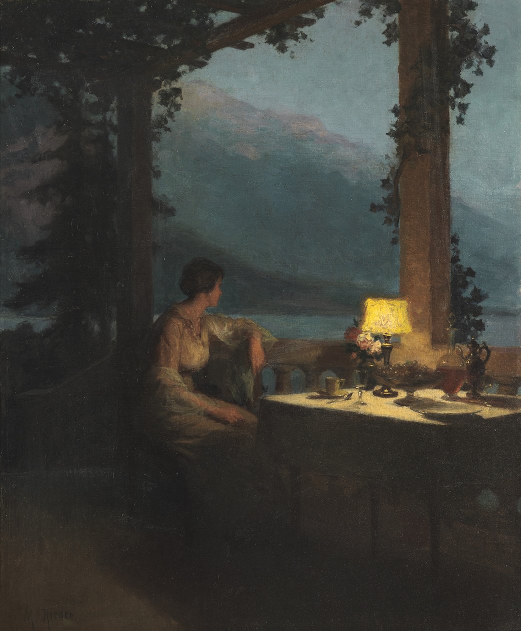 The Terrace, Annecy by Marcel Rieder