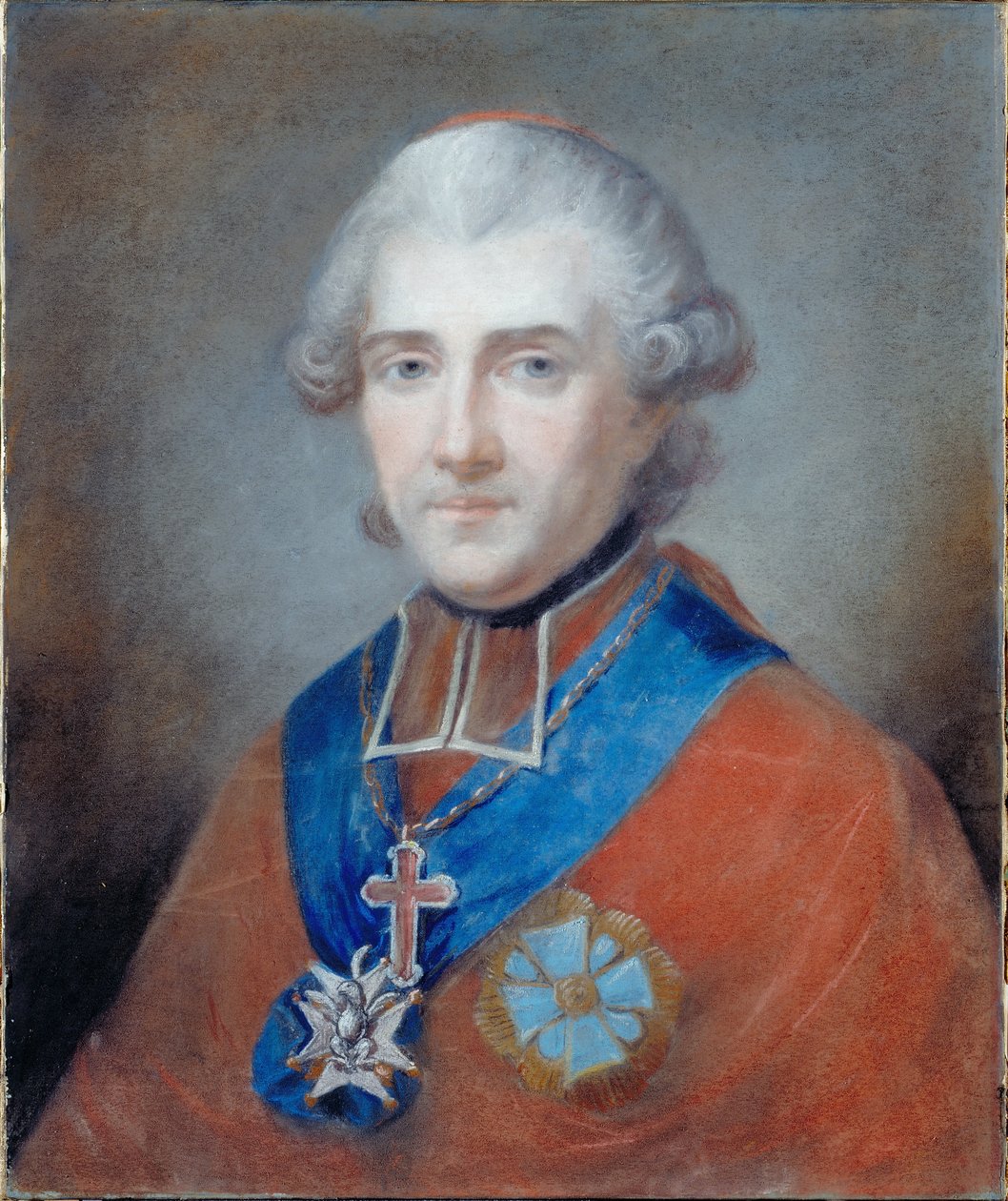 Michal Poniatowski, Prince Primate of Poland by Marcello Bacciarelli