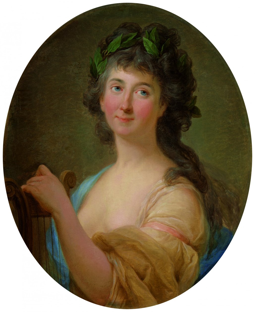 Portrait of Katarzyna Gattai Thomatis as a Muse by Marcello Bacciarelli