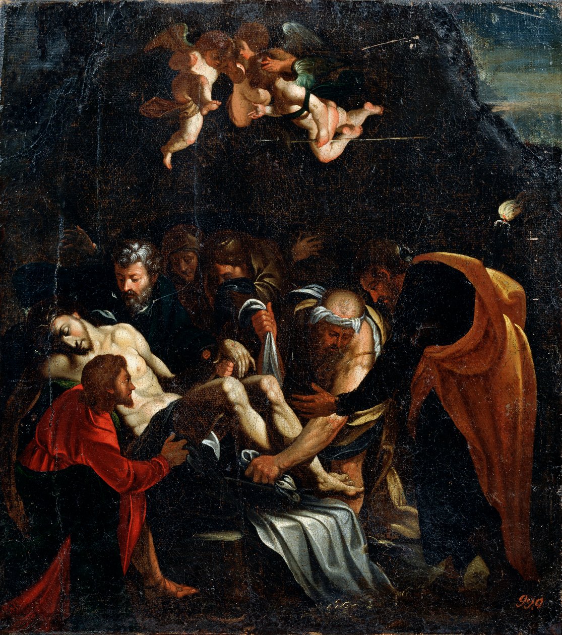 The Descent from the Cross by Marcello Venusti